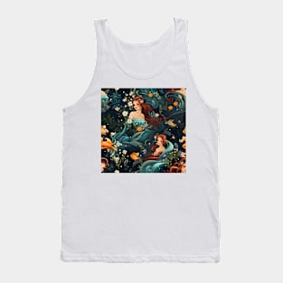 Mermaids Pattern 3 Tank Top